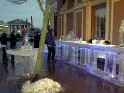 Ice Bar next to the St. Petersburg Grand Hotel Europa
