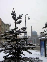 Photo of Winter in St. Petersburg (with Muslim mosque)