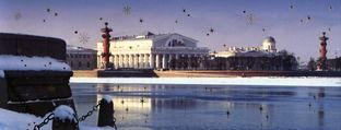 Saint Petersburg in winter