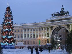 Palace Square and a General Headquarters of Russian Army